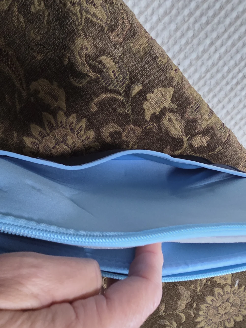 quip Light Blue & Navy Neoprene Laptop Sleeve